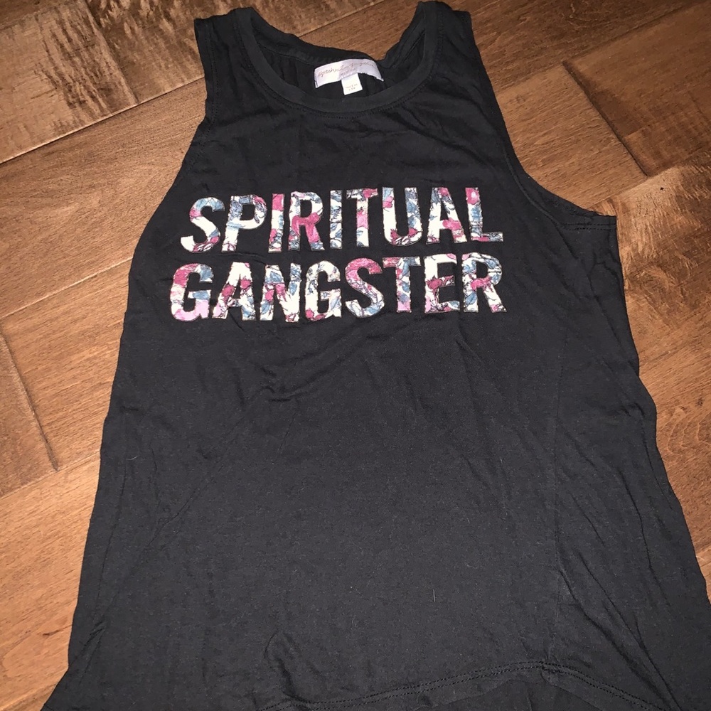 Spiritual gangster tank top